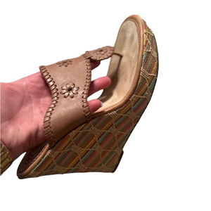 JACK ROGERS ~ wedge‎ sandal